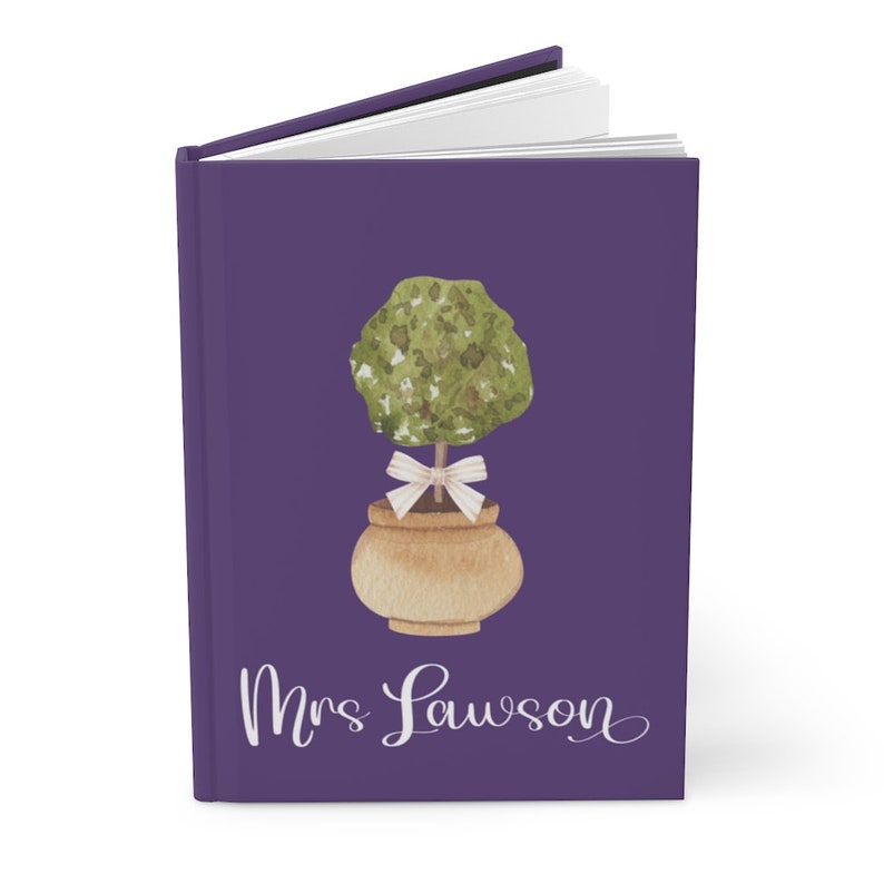 Personalized Teacher Gift Custom Journal Teacher Etsy