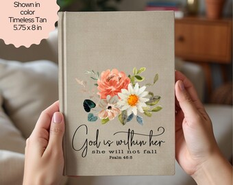 Personalized Prayer Journal, First Communion Gift, Baptism Keepsake
