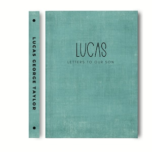 Cadeau de baptême de filleul, carnets cartonnés à couverture rigide et à couverture souple personnalisés et personnalisés, lettres à mon fils, cadeaux pour filleuls, joli cadeau de nouvelle maman