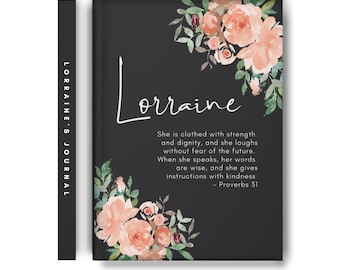 Proverbs 31 Personalized journal, Christian gifts for Friends, bible study gifts, bible study journal, mothers day, wife