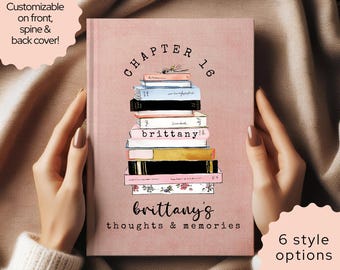 Custom Chapter 16 Diary, Sweet 16 Birthday Journal, Personalized Name Keepsake