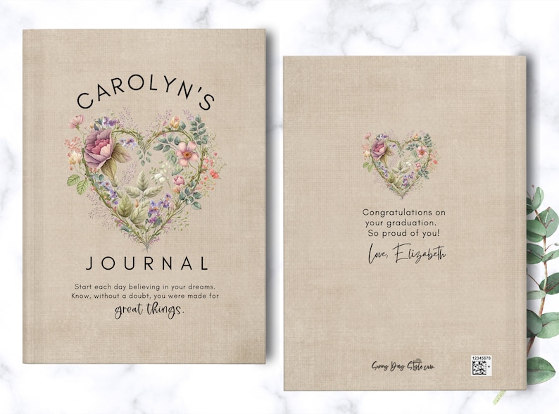 Teenage Girl Gifts Personalized Journal Custom Name Notebook Etsy