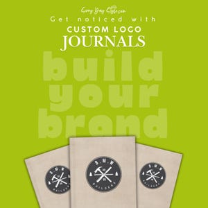 Custom Logo Notebooks, Bulk Corporate Gifts, Lined Hardcover