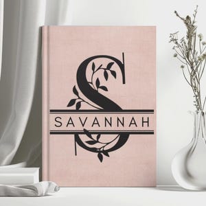 Teenager-Mädchen Geschenke Personalisierte Monogramm Journal, Nichte Geschenk von Tante, Benutzerdefinierte Name Notizbuch, Geburtstagsgeschenk Weihnachtsgeschenk Jugendliche oder Mädchen