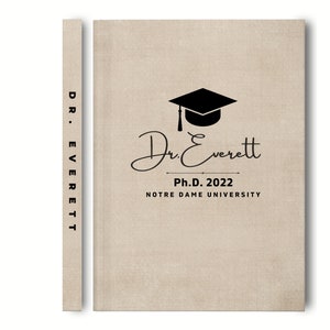 Cadeau pour doctorat Journal, Cadeau pour l'obtention du diplôme de doctorat, Faculté de médecine, Cadeaux médecin, Doctorat pour elle / lui, Étudiant diplômé
