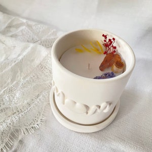 apoyo + mamá de olla personalizada + vela eco responsable