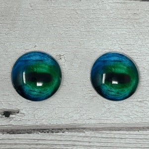 Glasaugencabochons in den Größen 6 mm bis 40 mm Schafaugen, Pferdeaugen, Rehaugen, Ziegenaugen, Oktopusaugen Mungoaugen (539)