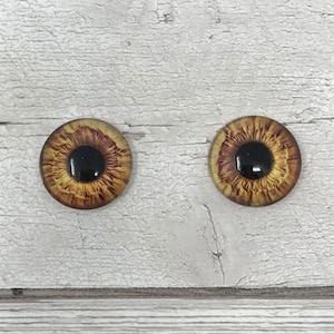 Cabochons en verre de 6 mm à 40 mm iris humain chien chat yeux d'animal (453)