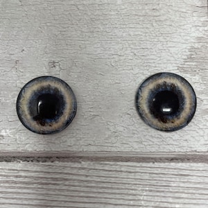Cabochons oeil en verre de 6 mm à 40 mm yeux de dragon chien loup iris (487)