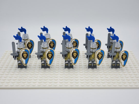 lego blue lion knights
