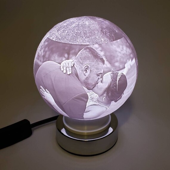 3d printed 2024 moon light