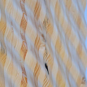 Reclaimed Pallet Wood Wave Art: Rustic Wall Decor (12x35 in) image 6