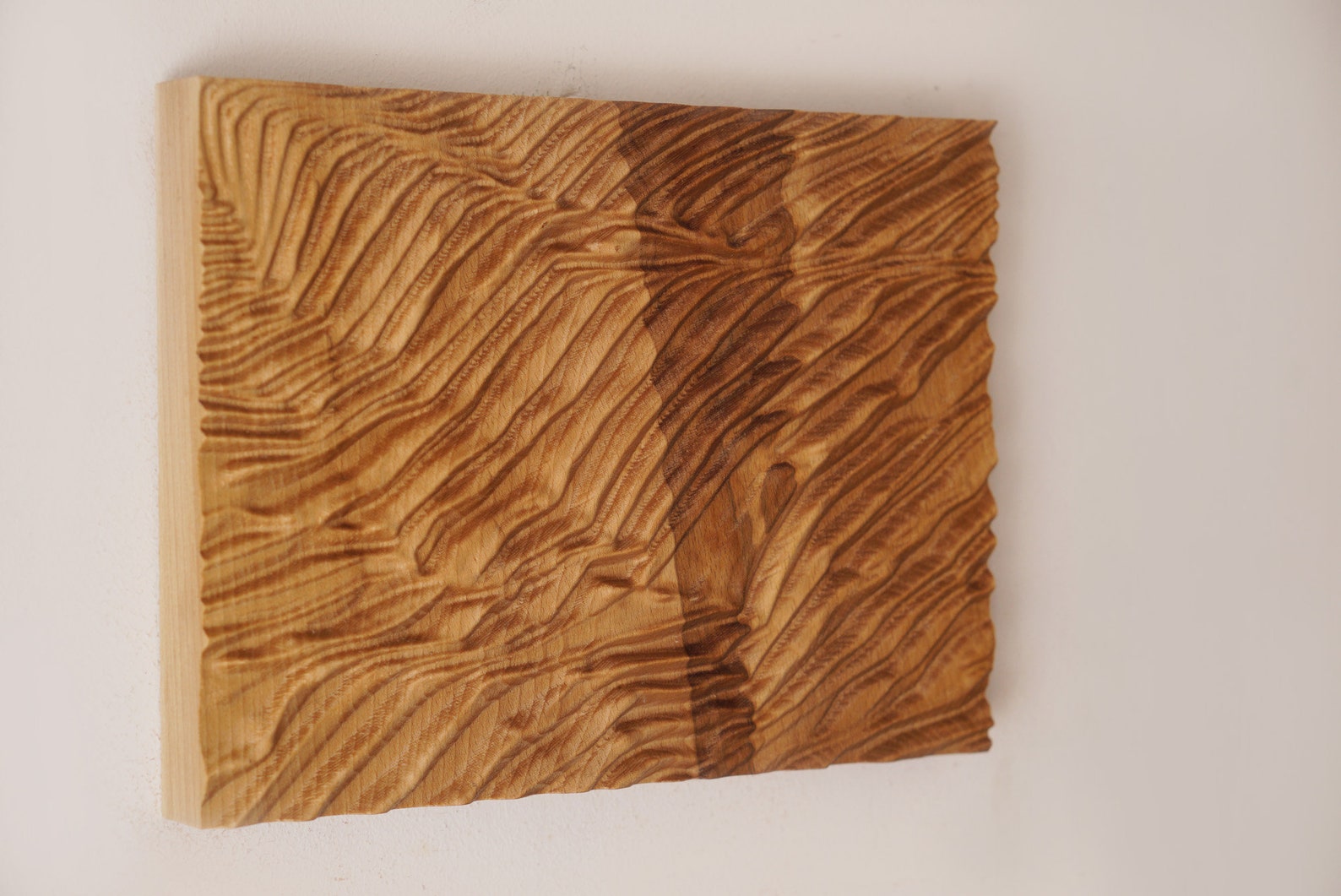 Wood Artwork for Home Decor Carved Relief Panel Rustic Etsy