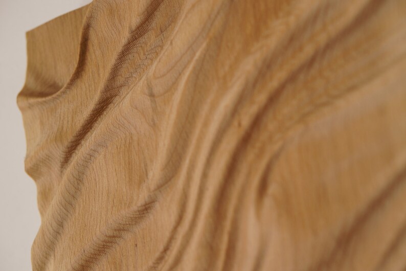 Holz Bas Relief Skulptur für Wanddekor moderne Holz | Etsy