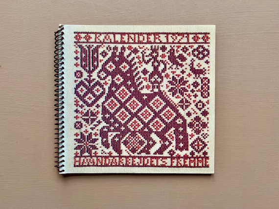 フレメカレンダー　1971年　IDA WINCKLER 1971 Haandarbejdets Fremme - Danish Cross Stitch - Yearbook 1971