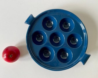 Copco pan for Danish Æbleskiver / ebleskiver. Vintage cast Iron with enamel for Danish &quot;pan cake balls&quot;. Design Michael Lax