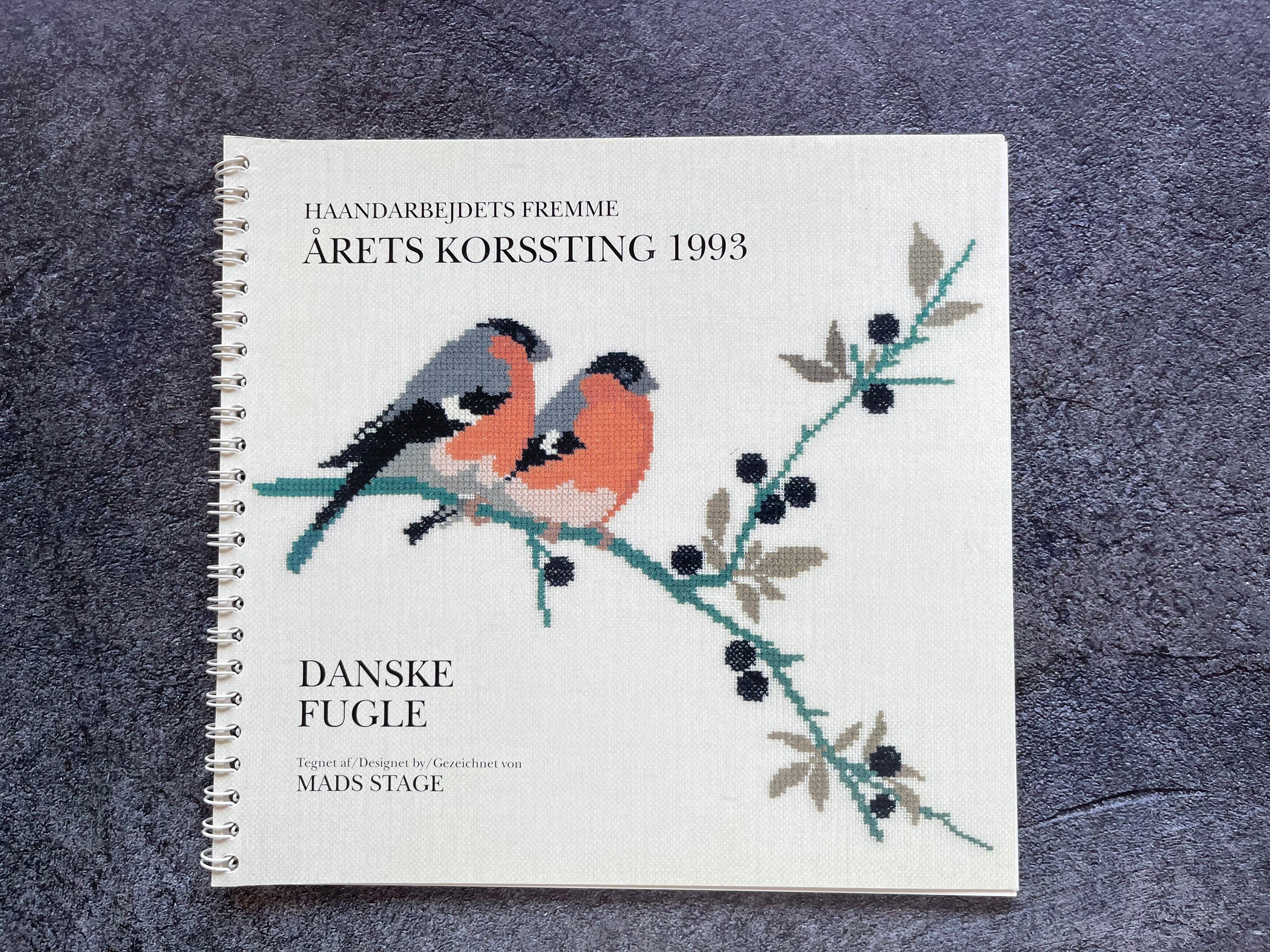 Rare 1993 - Haandarbejdets Fremme - Cross Stitch Book