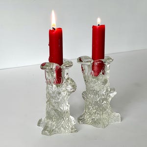 Swedish Vintage Glass Candle Holders - Etsy Sweden