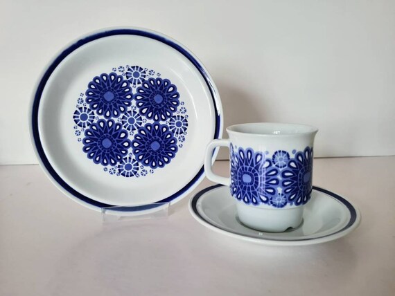 Egersund 陶磁器 プレート 2枚セット Egersund norway - Etsy 日本 Egersund 陶磁器 プレート 2枚セット