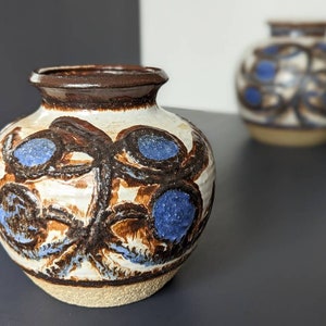 Medium Noomi Backhausen and Paul Brandenborg - Søholm vase - Vintage Danish Stoneware Studio Pottery. Mid century modern design, DK
