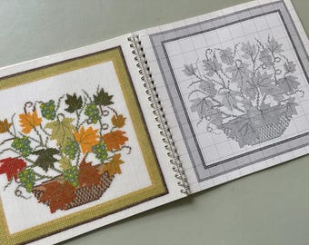 Rare 1994 - Haandarbejdets Fremme - Cross Stitch Book / Calendar