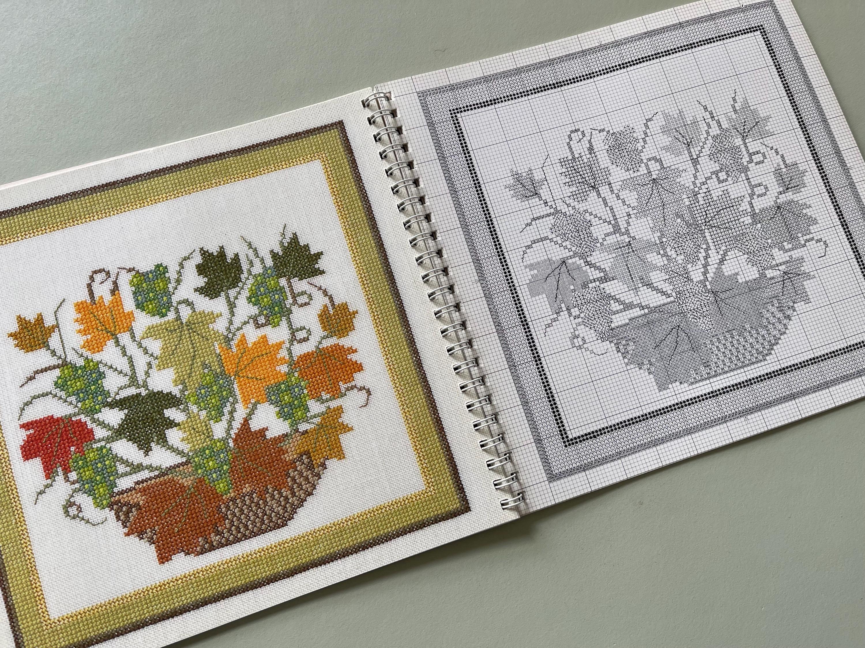 Rare 1994 - Haandarbejdets Fremme - Cross Stitch Book / Calendar