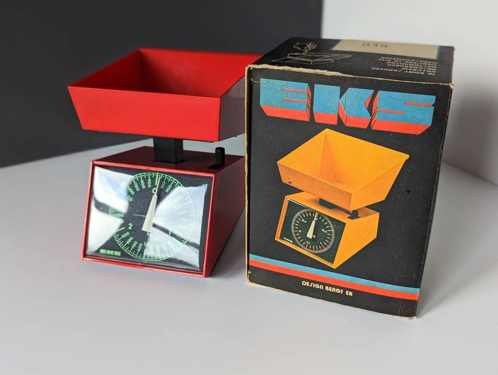 Original Swedish EKS Scale- 70s Kitchen Tool. BENGT EK Design