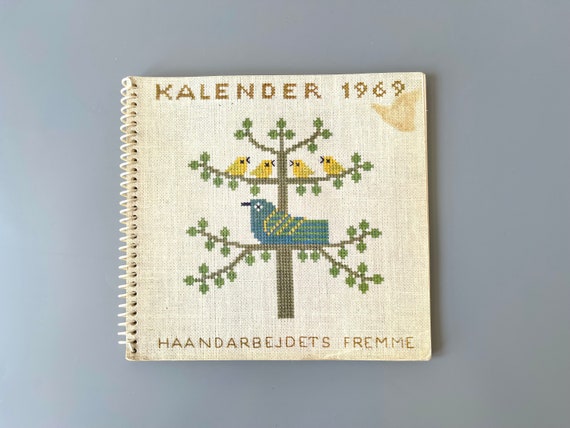 手芸、ハンドクラフト フレメ カレンダー 1969 KALENDER デンマーク