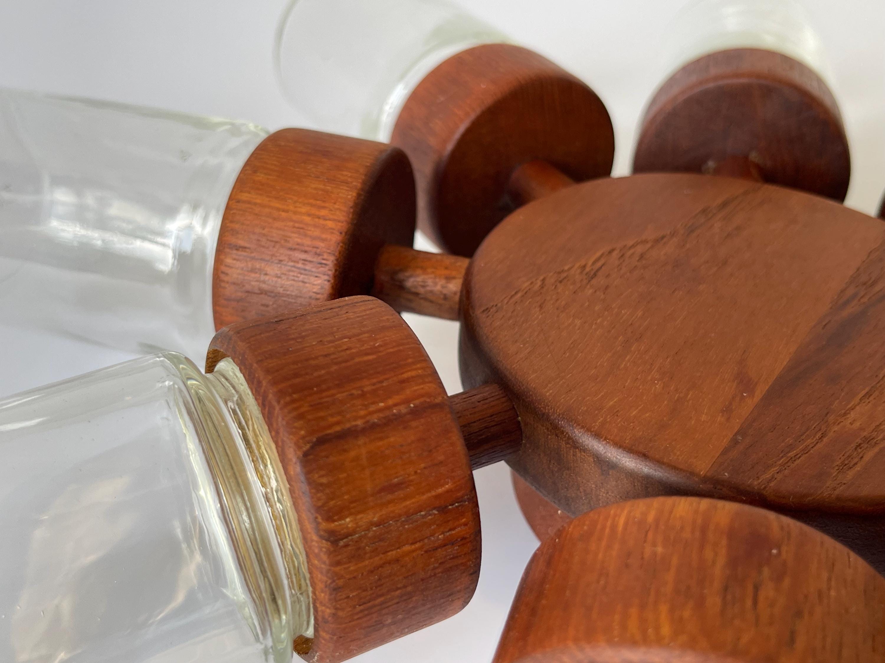 希少!!! Digsmed チーク材のスパイスホイール / スパイスラック