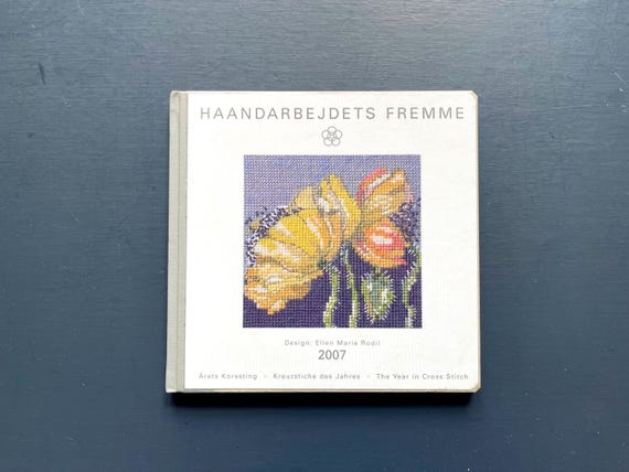 Rare! 2007 Haandarbejdets Fremme. Danish Cross Stitch Yearbook