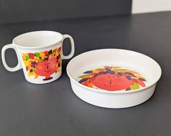 グスタフスベリ 希少な子供用セット - スティグ リンドベリ デザイン