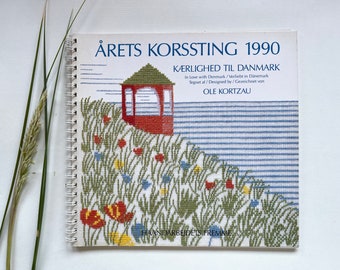 1971年 Haandarbejdets fremme - デンマークのクロスステッチ