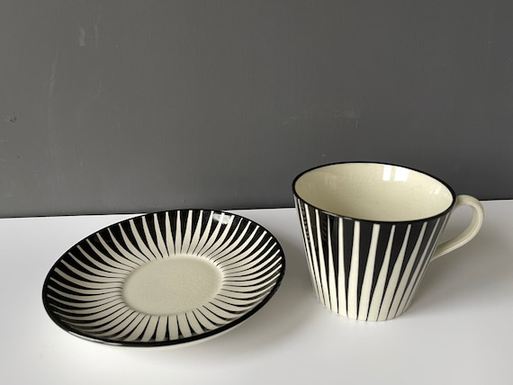 Duo ZEBRA Tea - Gefle, Sweden. Zebra by Eugen Trost. Green