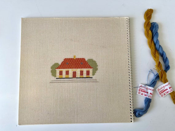 1987 - Haandarbejdets Fremme - Cross Stitch of the Year Calendar