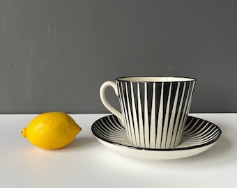 Duo ZEBRA Tea - Gefle, Sweden. Zebra by Eugen Trost. Green Logo
