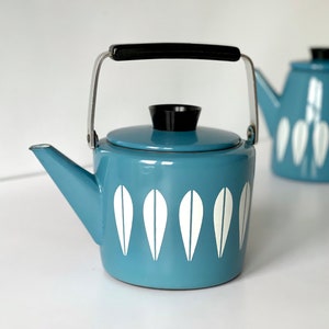 キャサリンホルム コーヒーポット、ブルーロータスエナメル