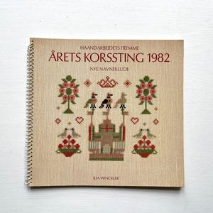 1982 Haandarbejdets Fremme - Cross Stitch of the Year Calendar