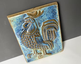 Marianne Starck Ceramic Wall Hanging. Michael Andersen, Denmark