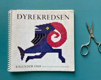 1971年 Haandarbejdets fremme - デンマークのクロスステッチ