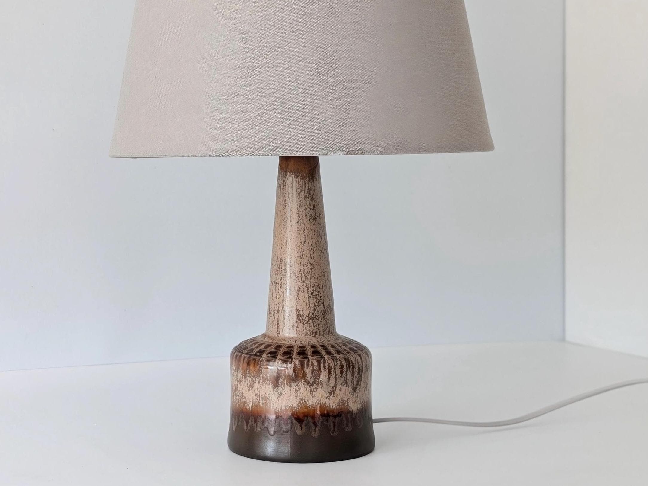 Mid century pottery table lamp - Etsy 日本