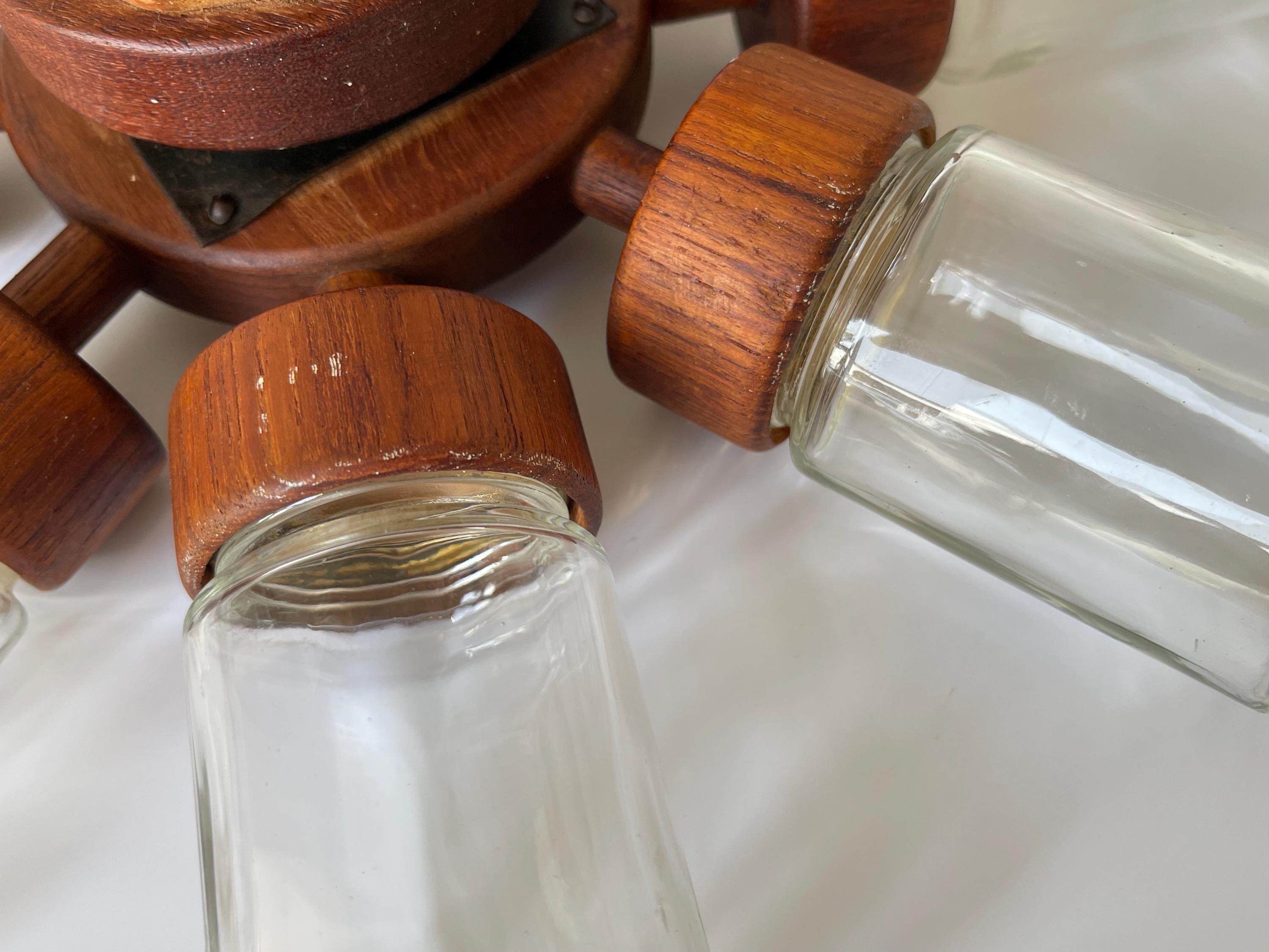 希少!!! Digsmed チーク材のスパイスホイール / スパイスラック