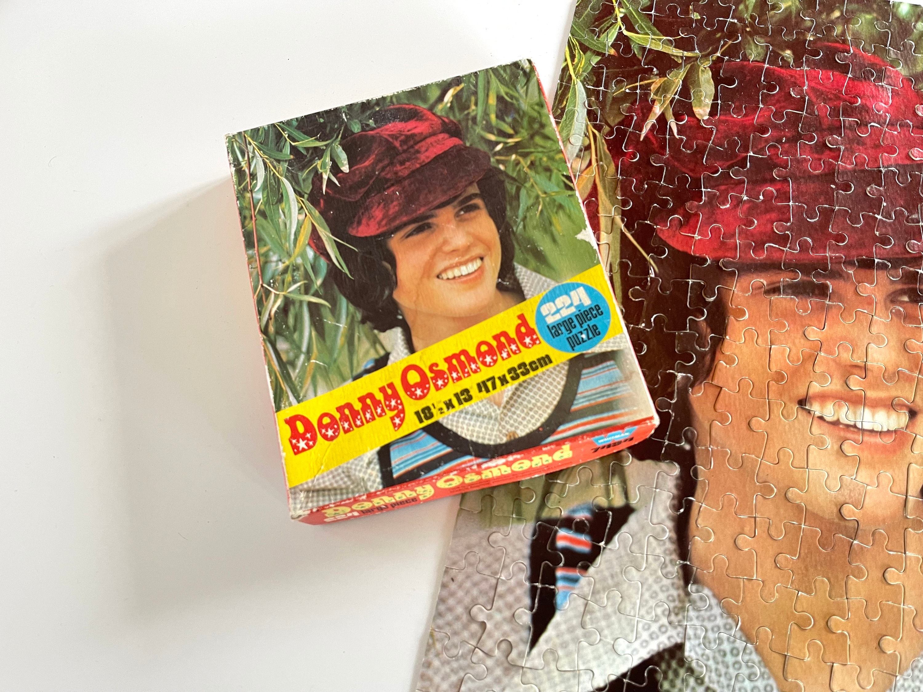 DOUBLE FACED PUZZLE 404ピース Donny Osmond Vintage Puzzle - Collectors Piece - Whitman 224 Large