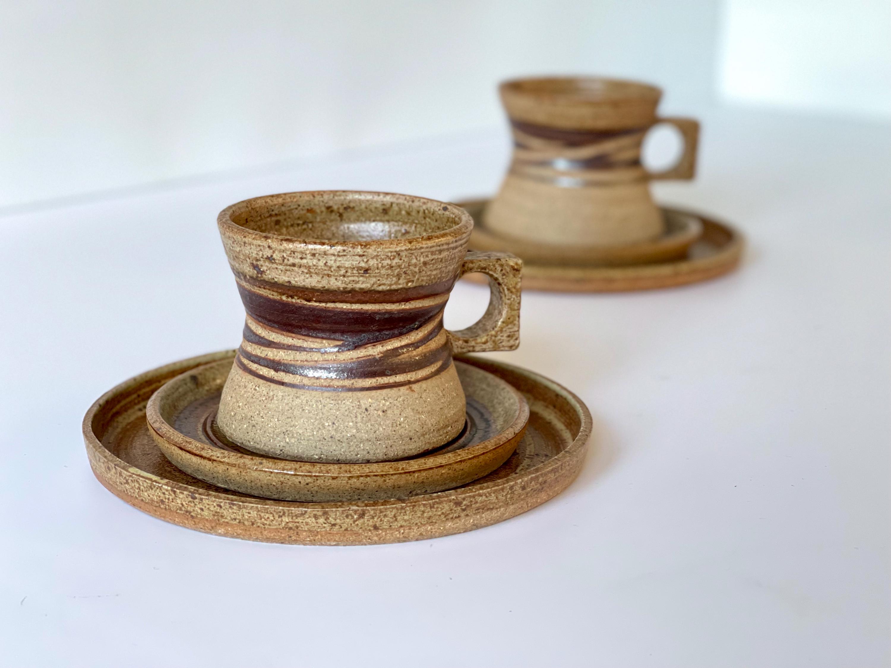 70s Ceramic Trio by the Danish Ceramist 