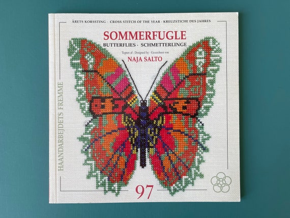 Extremely Rare!!! 1997 Haandarbejdets Fremme - Danish Cross Stitch