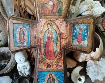 Virgin de Guadalupe cross