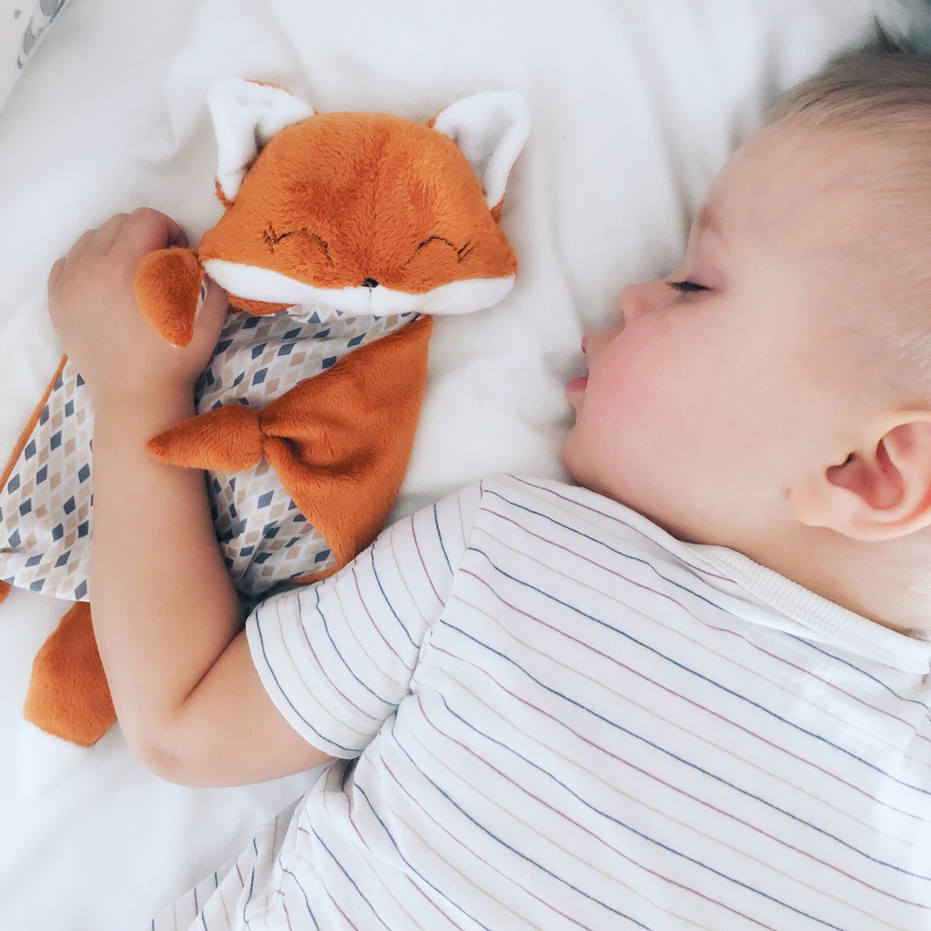 Fox gift for newborn sleeping toy personalized toy toy for Etsy