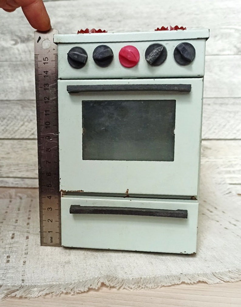 Soviet metal children's kitchen toy stove. Vintage kids Etsy