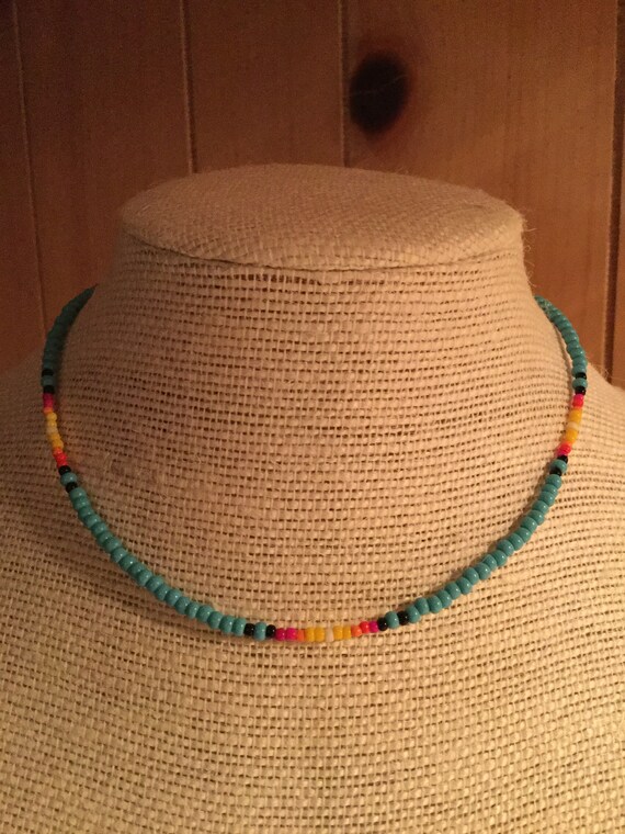 Indian Sunset Choker Etsy