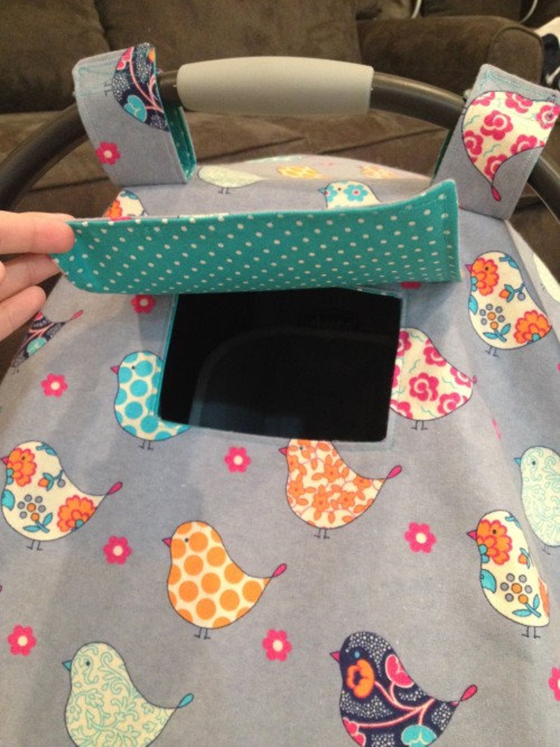 DIY Car Seat Cover Tutorial Infant Car Seat Cover Blanket With Window Il 1140xN.2223974703 Imjr