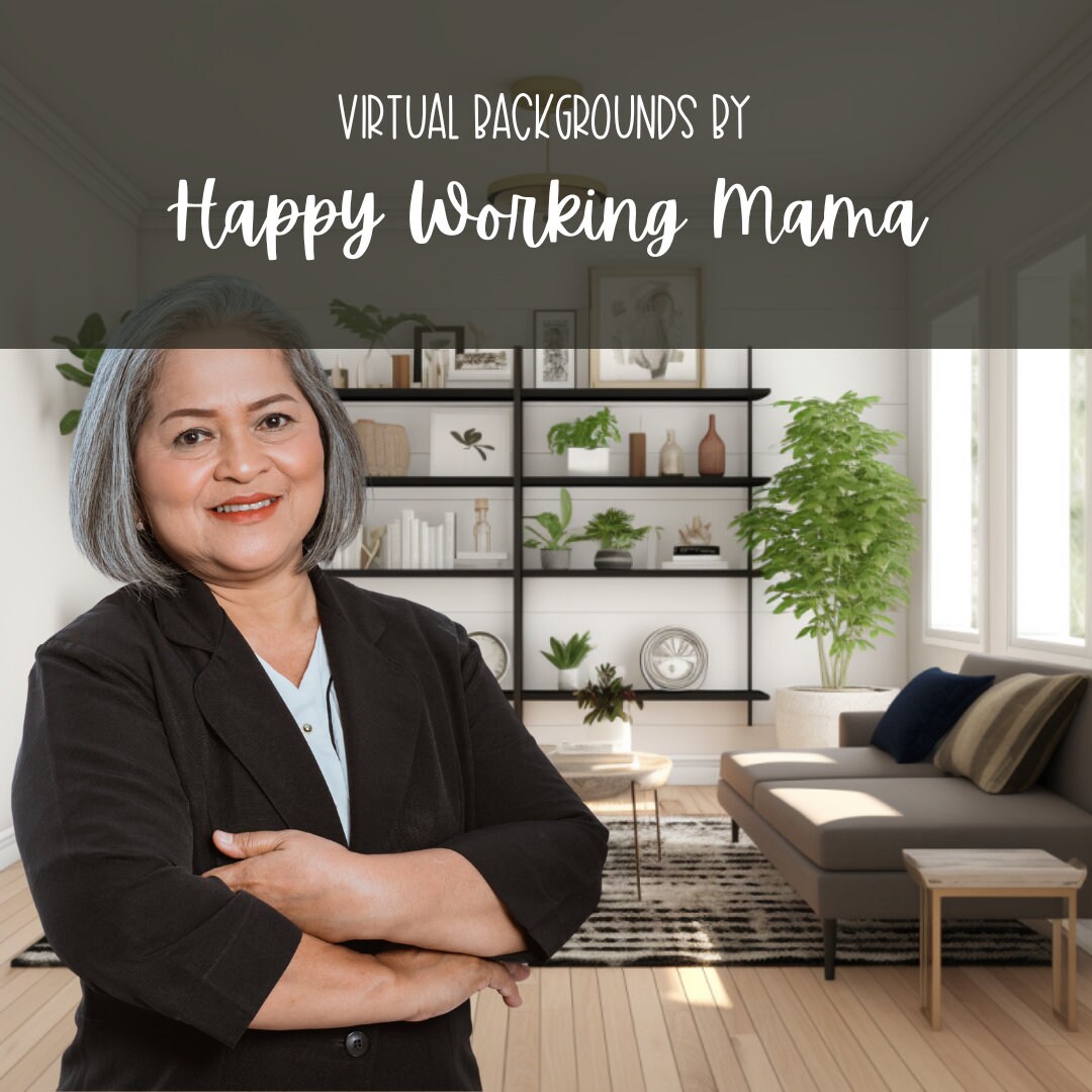 5 Minimalist Virtual Background Images BUNDLE 5 Original Minimalist